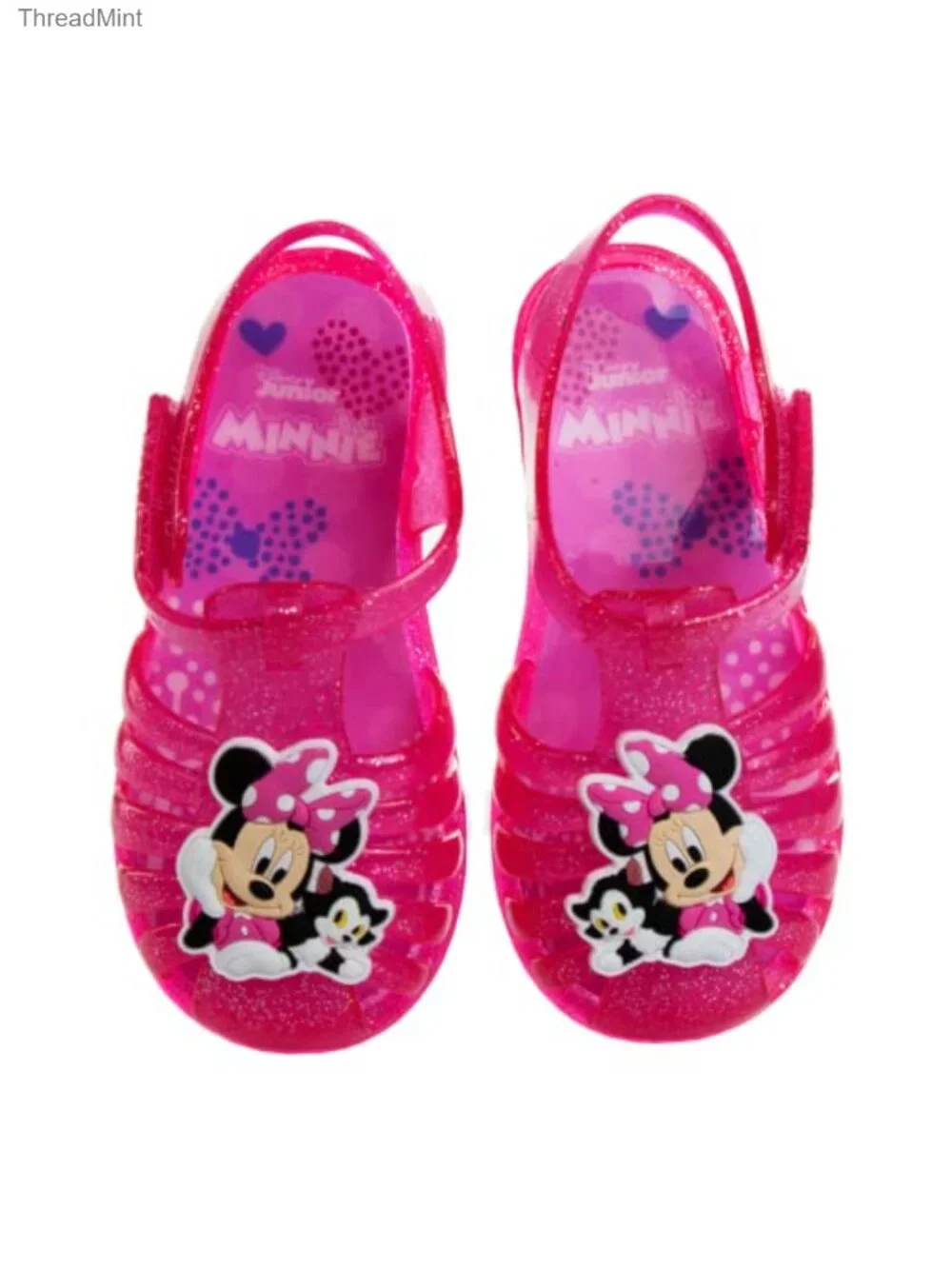Disney Girls Jelly Sandals Frozen Minnie Mouse Sesame Street Elmo Abby Peeps
